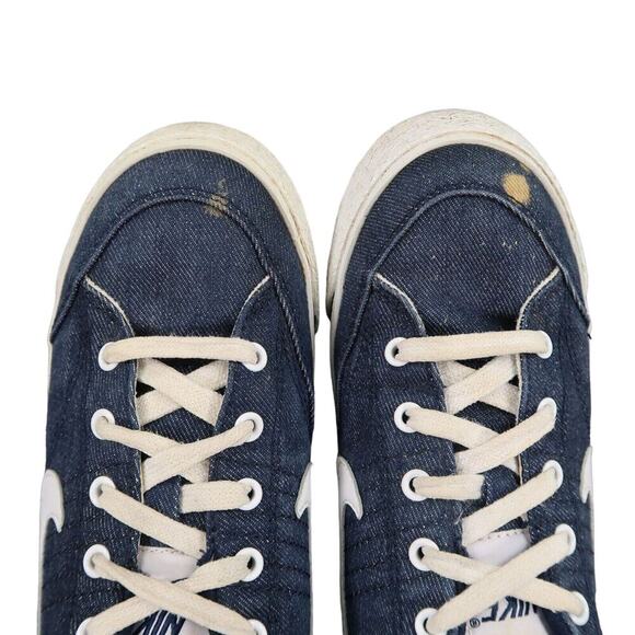 Nike Shoes Womens 7.5 Hermosa Mule Sneaker Slide Slip On Denim Lace Up 2002 Blue - Picture 7 of 12